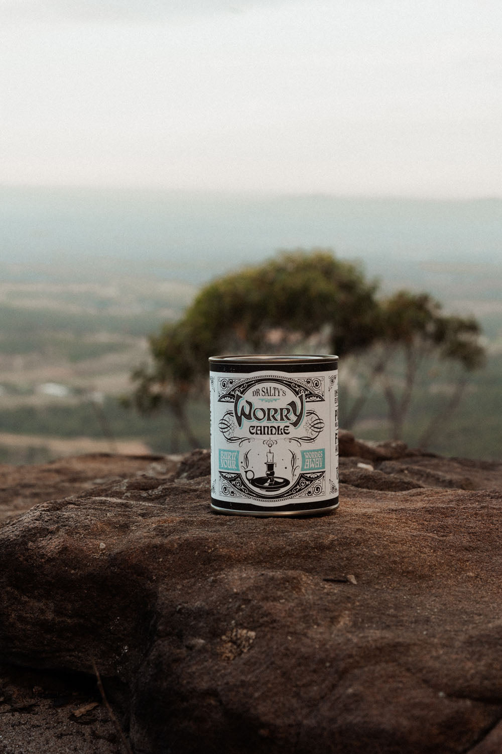 Dr Salty's Worry Candle Handcrafted Soy Candle