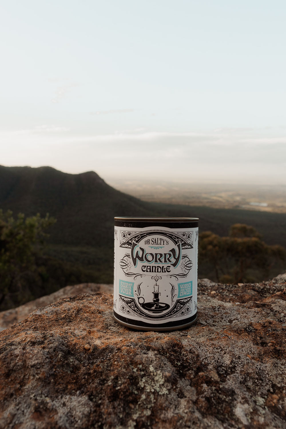 Dr Salty's Worry Candle Handcrafted Soy Candle