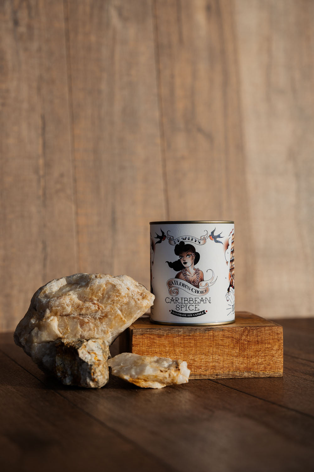 Dr Salty's Caribbean Spice Handcrafted Soy Candle