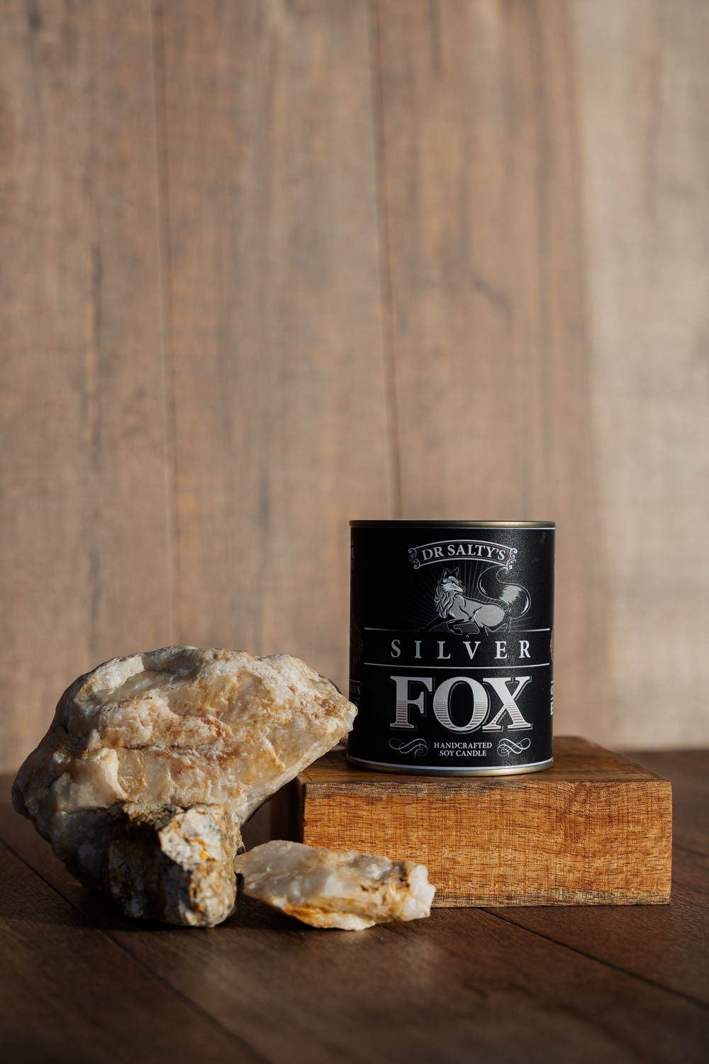 Dr Salty's Silver Fox Handcrafted Soy Candle
